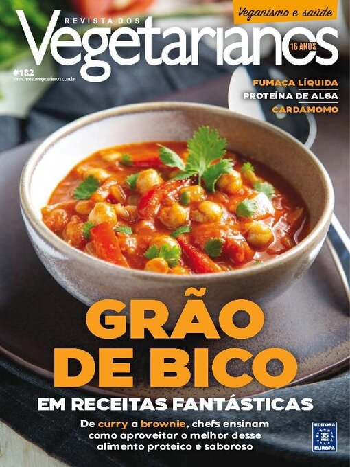 Cover image for Revista dos Vegetarianos: Edicao 182